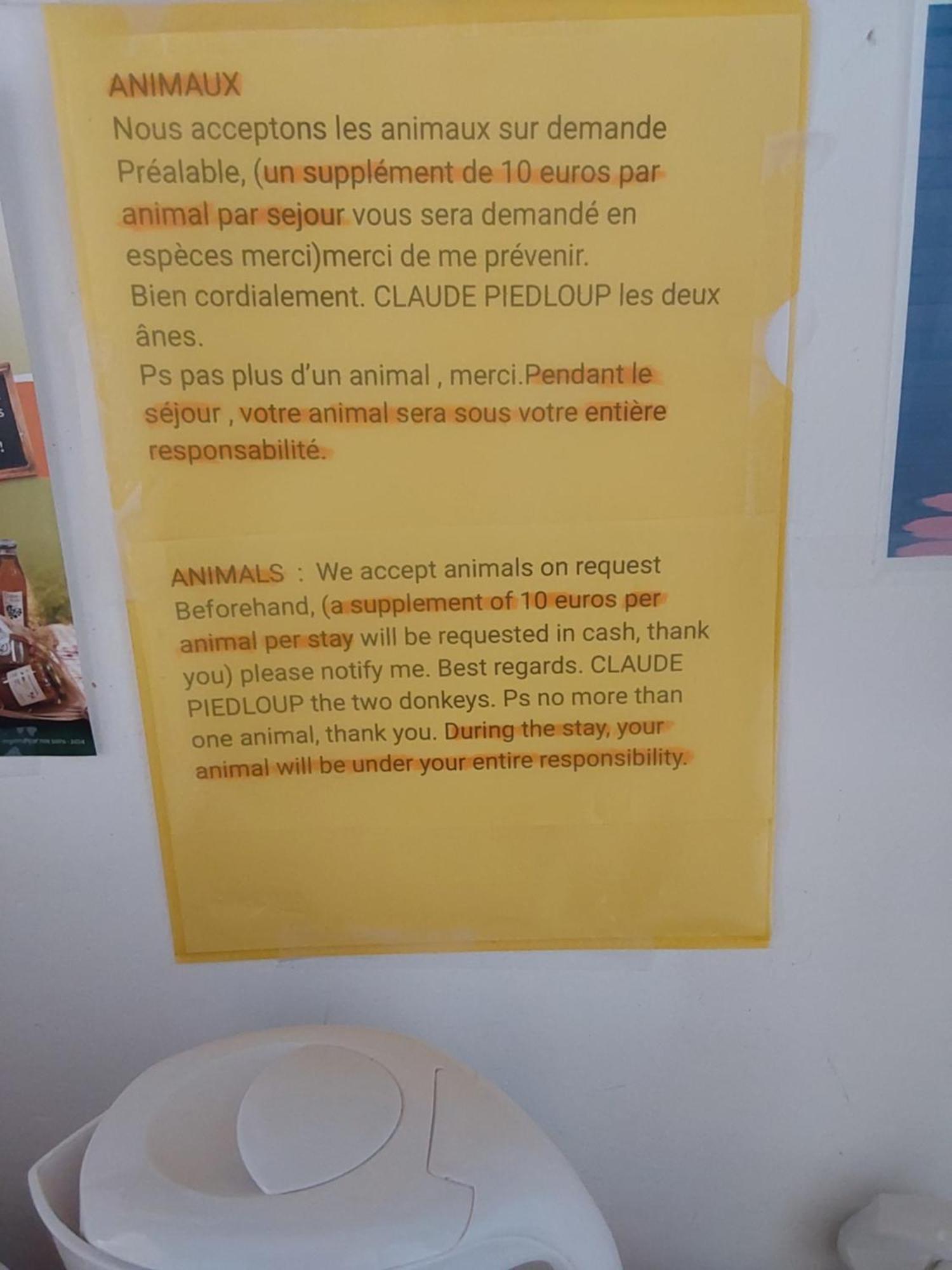 Bed and Breakfast Les Deux Anes Veuves Экстерьер фото